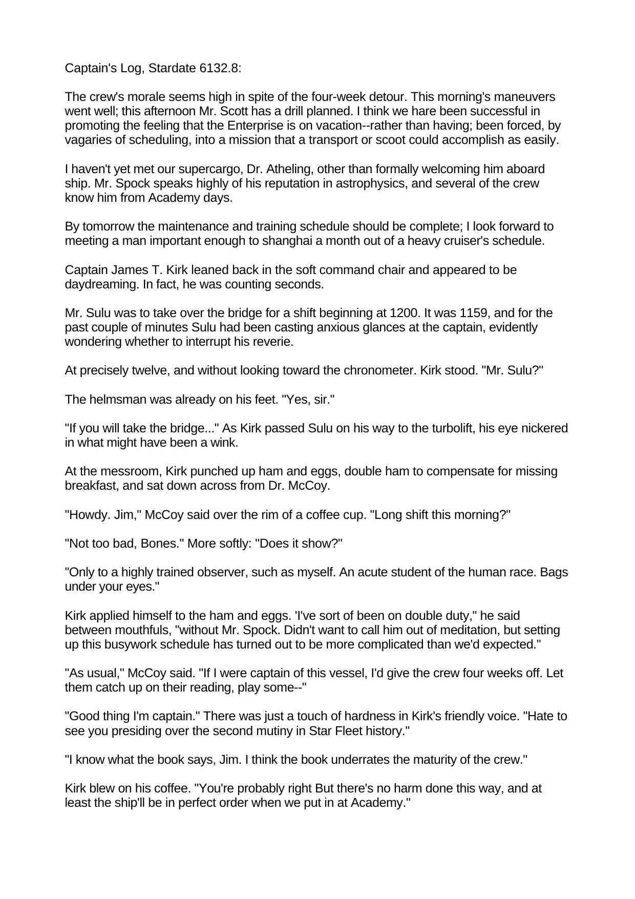 STAR TREK - Bantam Novels - 005 by Planet of Judgment