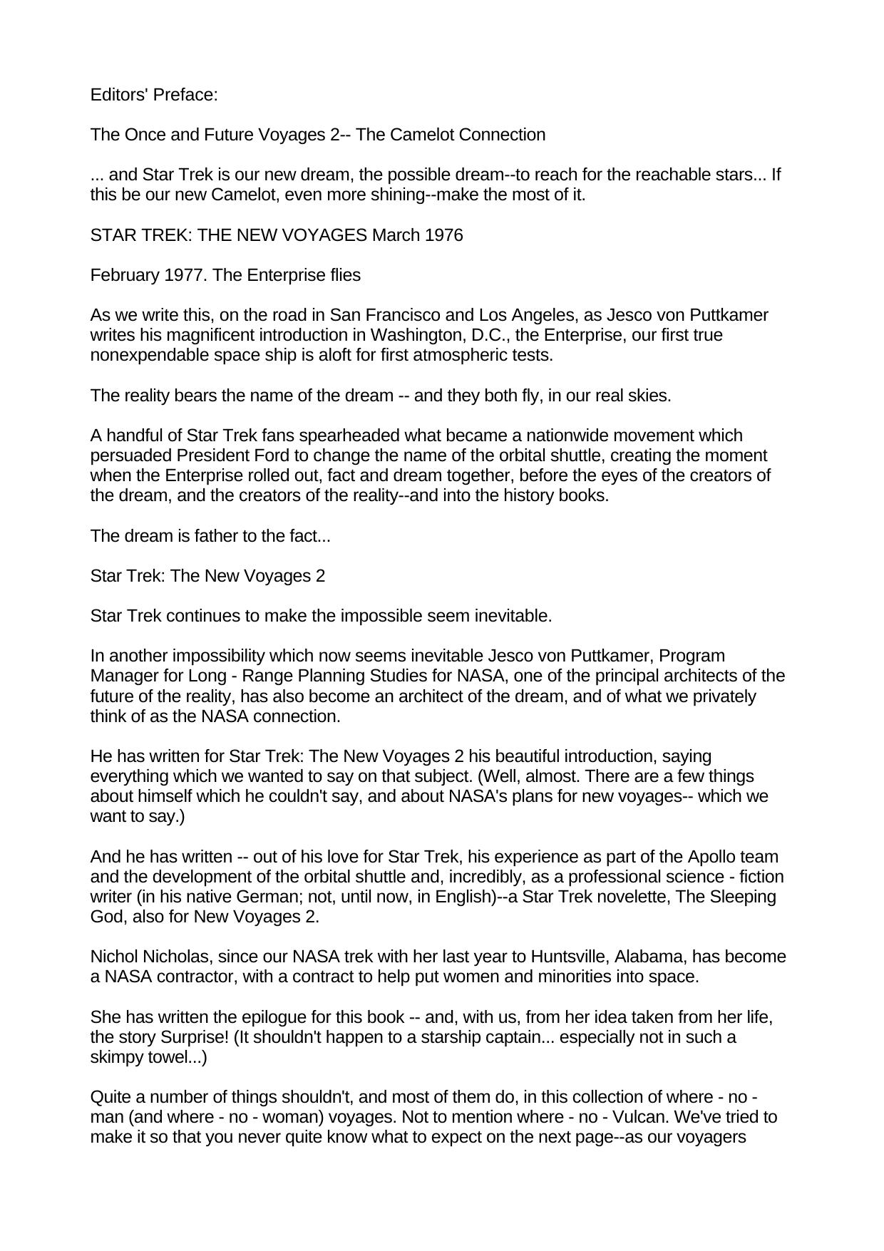 STAR TREK - Bantam Novels - 006 by The New Voyages 2
