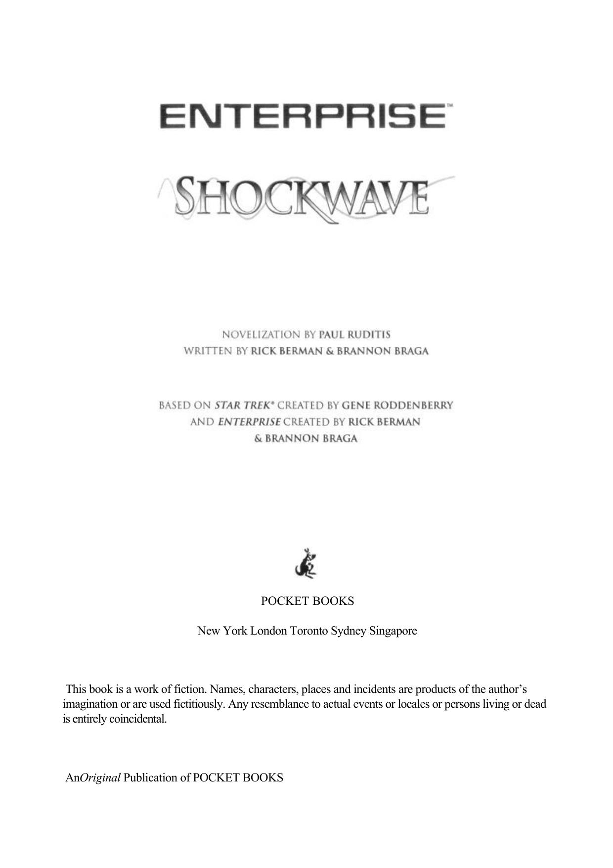 STAR TREK - Enterprise by Shockwave