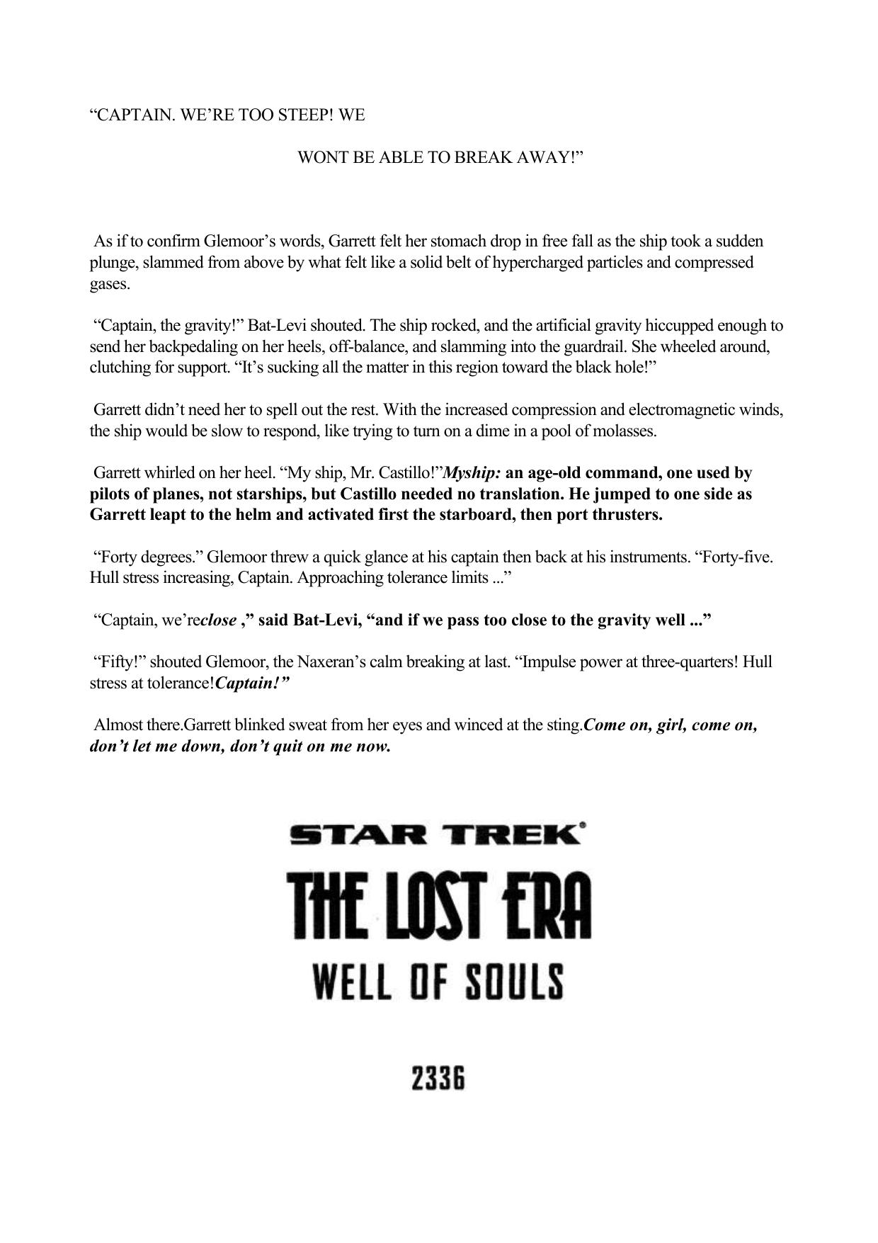 STAR TREK - The Lost Era by 2336 Well Of Souls