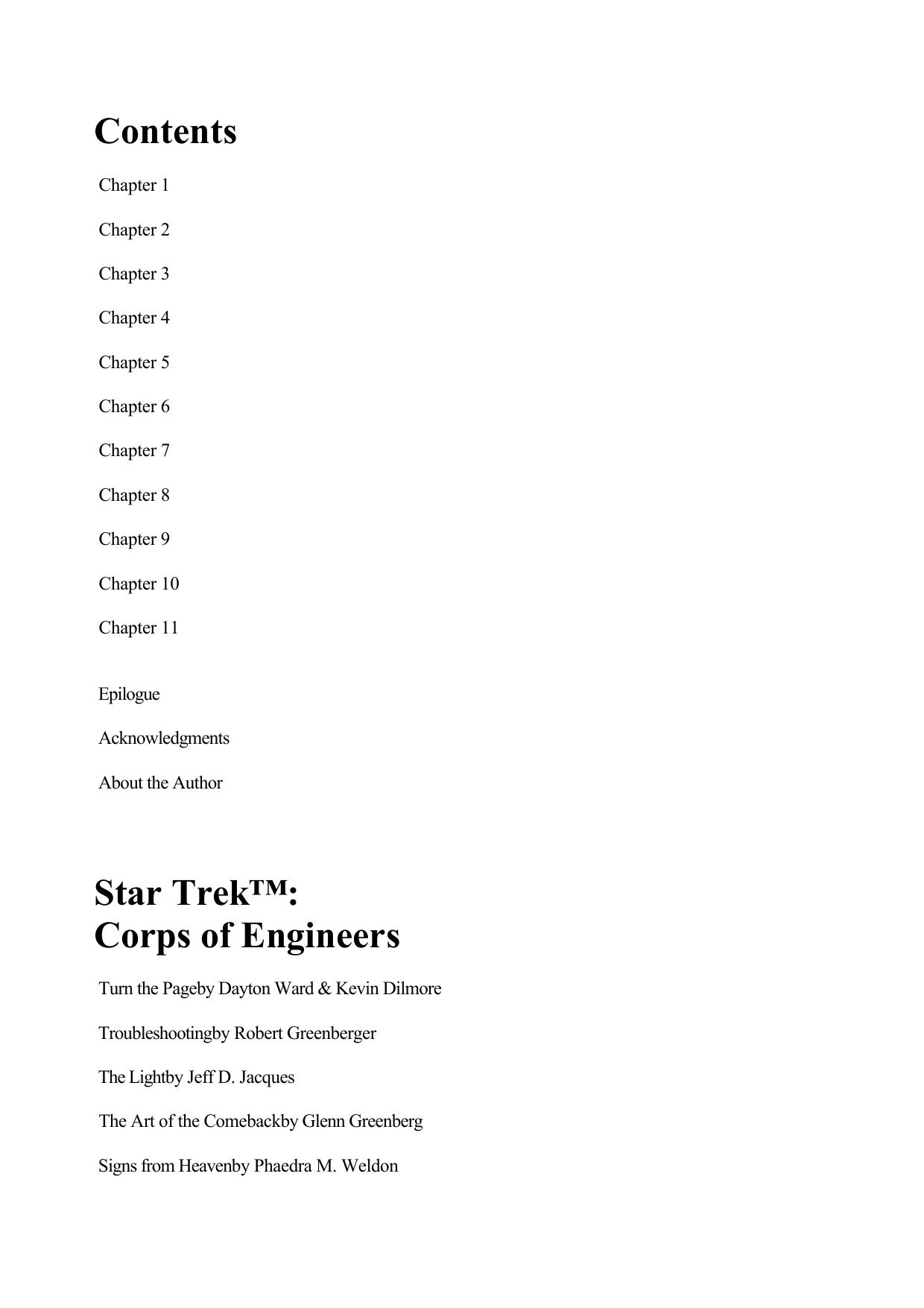 STAR TREK COE 05 Signs From heaven by Unknown