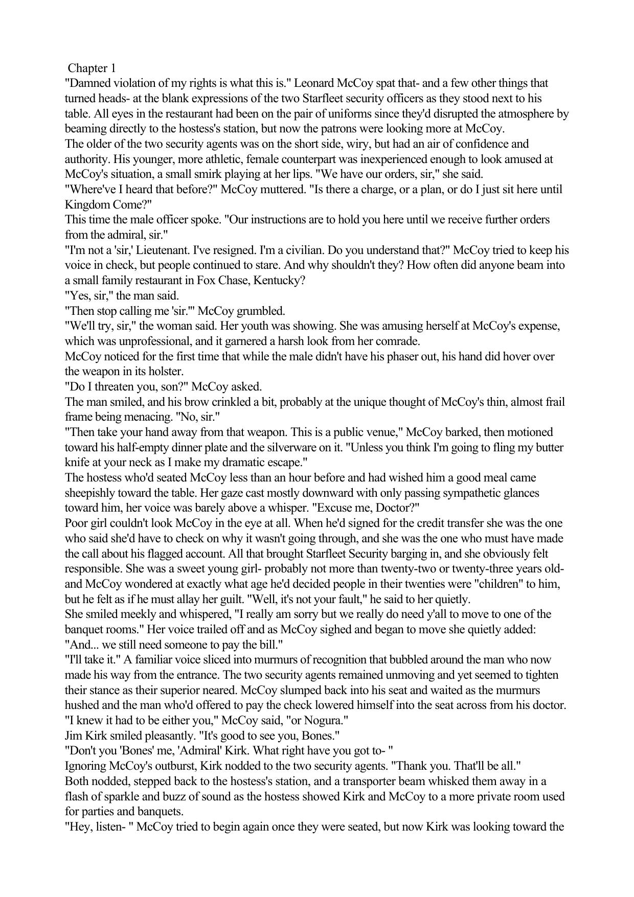 STAR TREK TOS Mere Anarchy 03 Shadows of the Indignant by Unknown