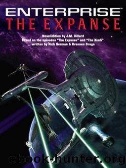 STAR TREK: Enterprise - The Expanse by J. M. Dillard (Novelization)