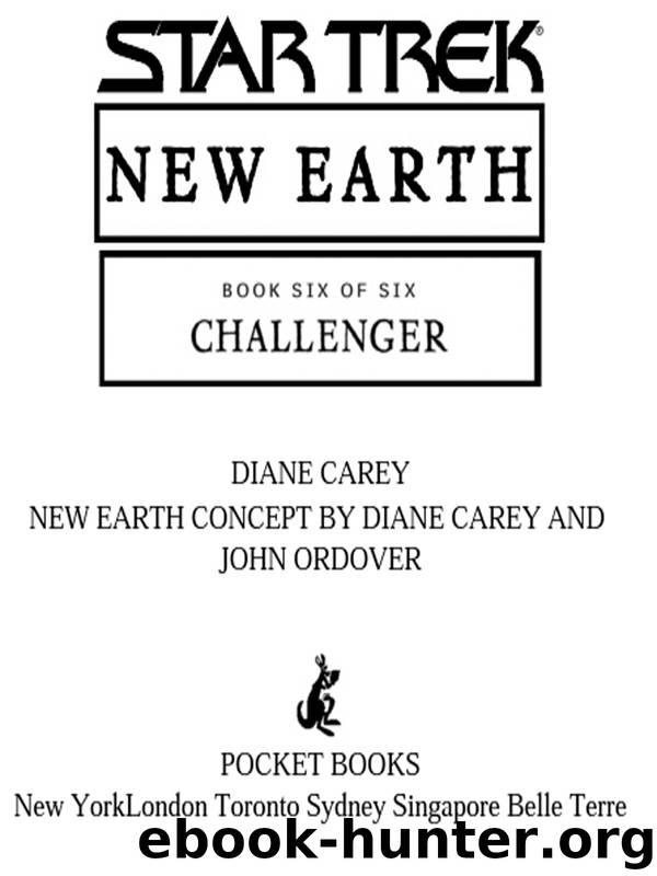 STAR TREK: NEW EARTH-CHALLENGER by DIANE CAREY