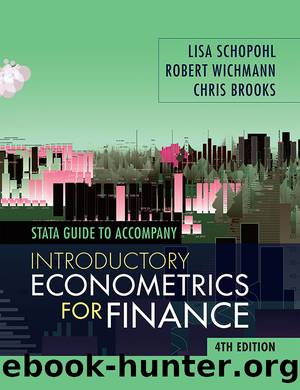 STATA Guide for Introductory Econometrics for Finance by Brooks Chris
