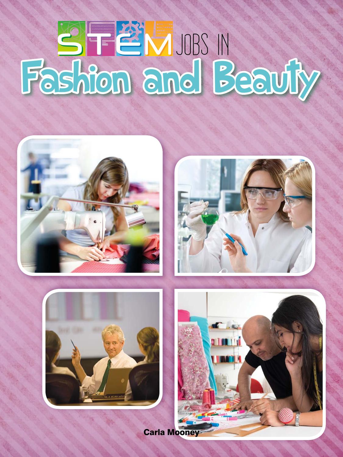 STEM Jobs in Fashion and Beauty by Carla Mooney