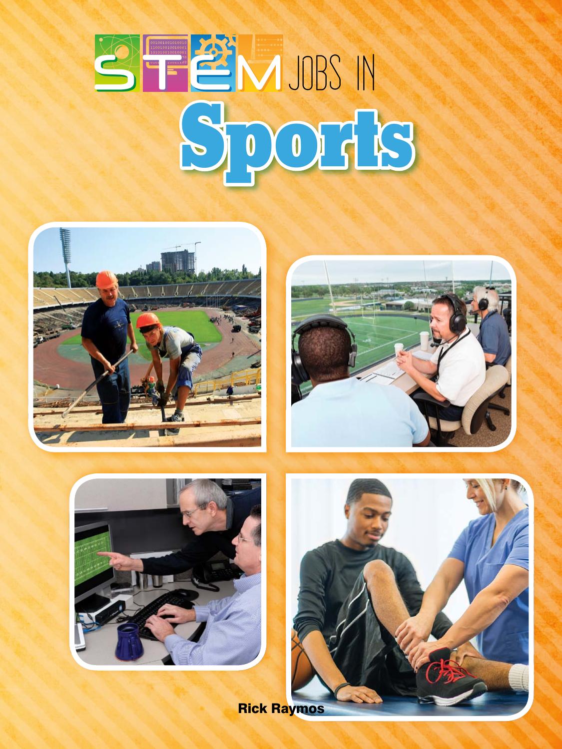 STEM Jobs in Sports by Rick Raymos