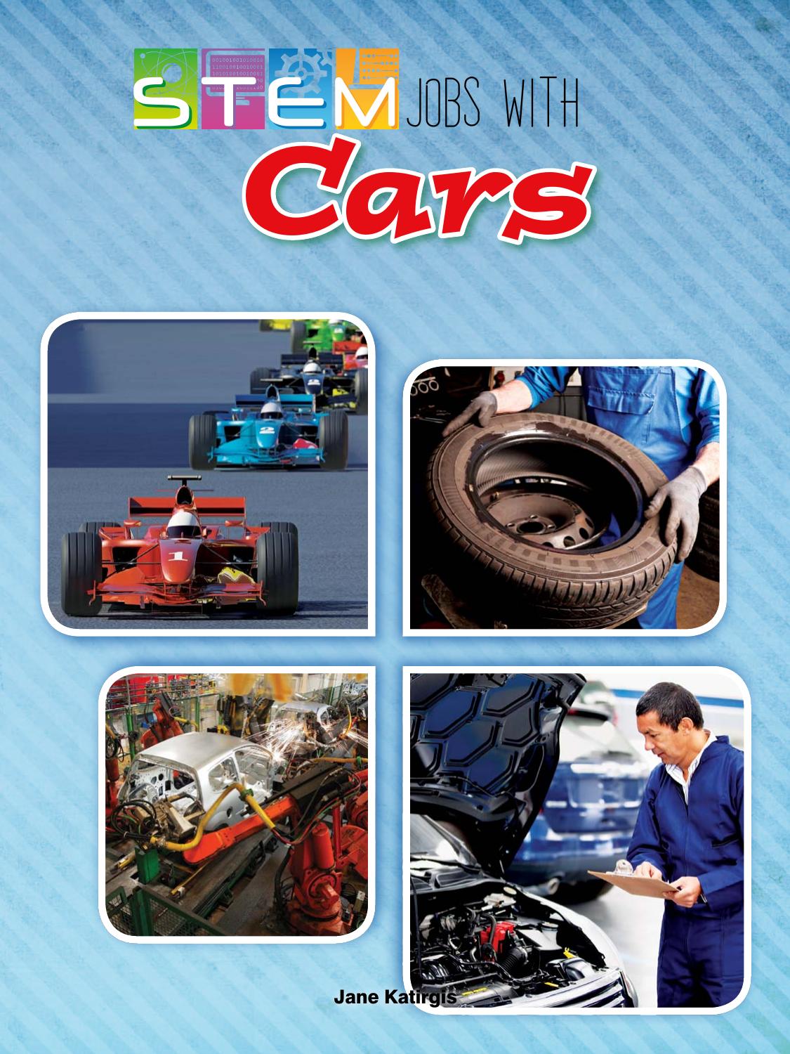STEM Jobs with Cars by Jane Katirgis