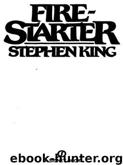 STEPHEN KING NEW COVER SERIES No. 16 Firestarter by Stephen King