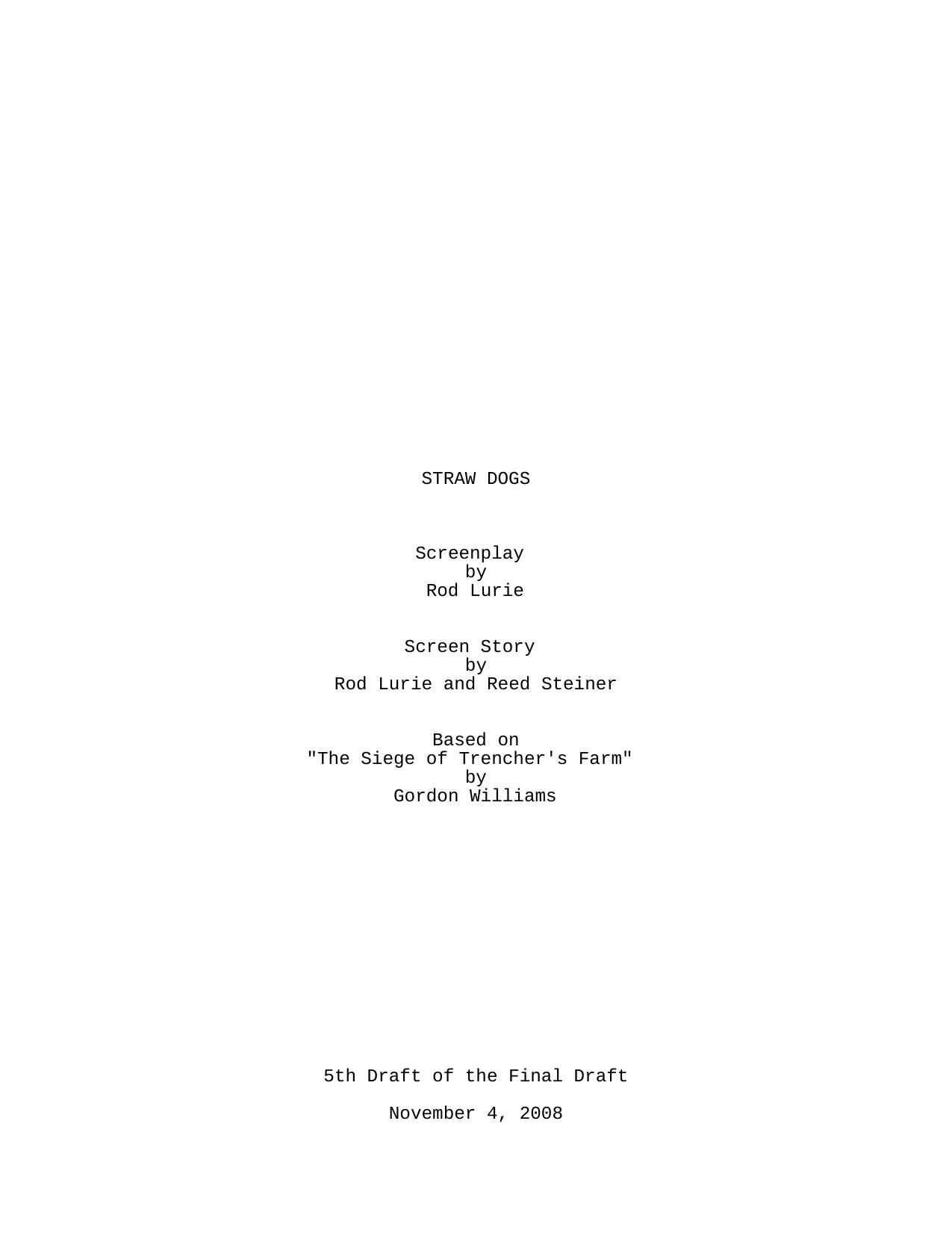 STRAW DOGS NOV42008.pdf by User: MacOS 8.* or less User