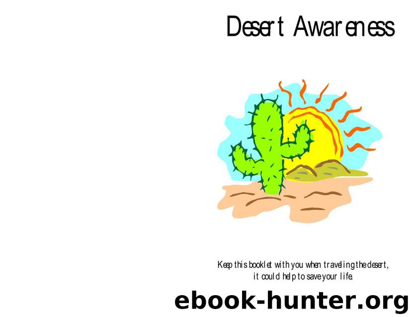 SURVIVAL.PDF by Desert Awareness