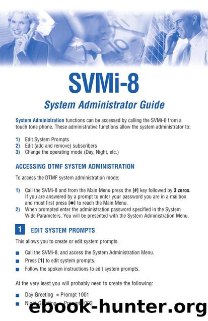 SVMi-8 System Administrator Guide by Samsung Product Department
