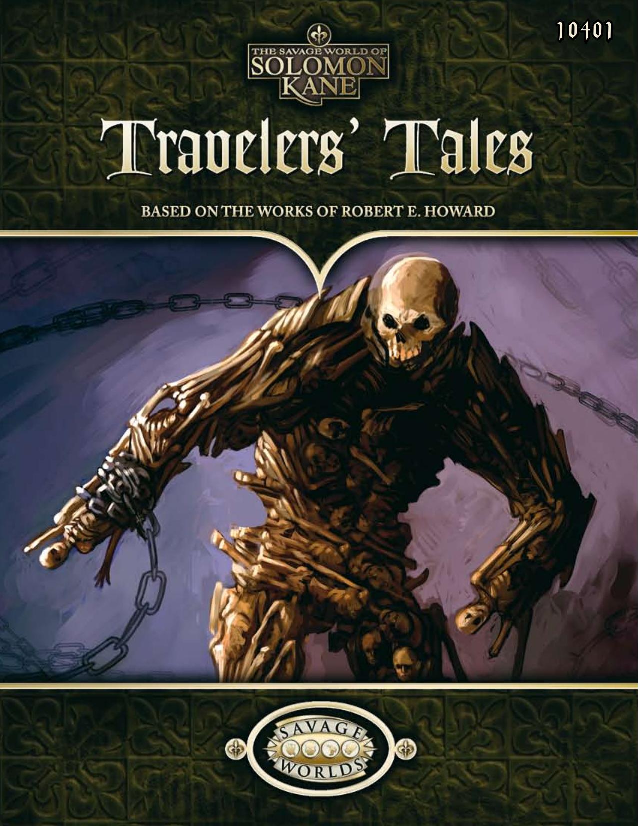 SW SOLOMON KANE - [ADV] by Travelers' Tales (PF)