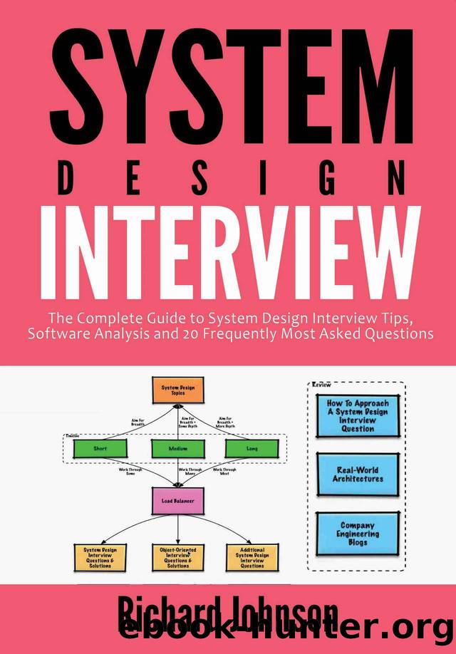 SYSTEM DESIGN INTERVIEW: The Complete Guide to System Design Interview Tips, Software Analysis and 20 Frequently Most Asked Questions by Richard Johnson