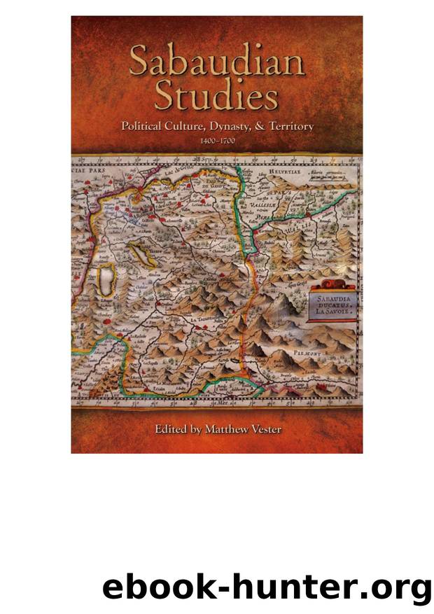Sabaudian Studies by Matthew Vester;