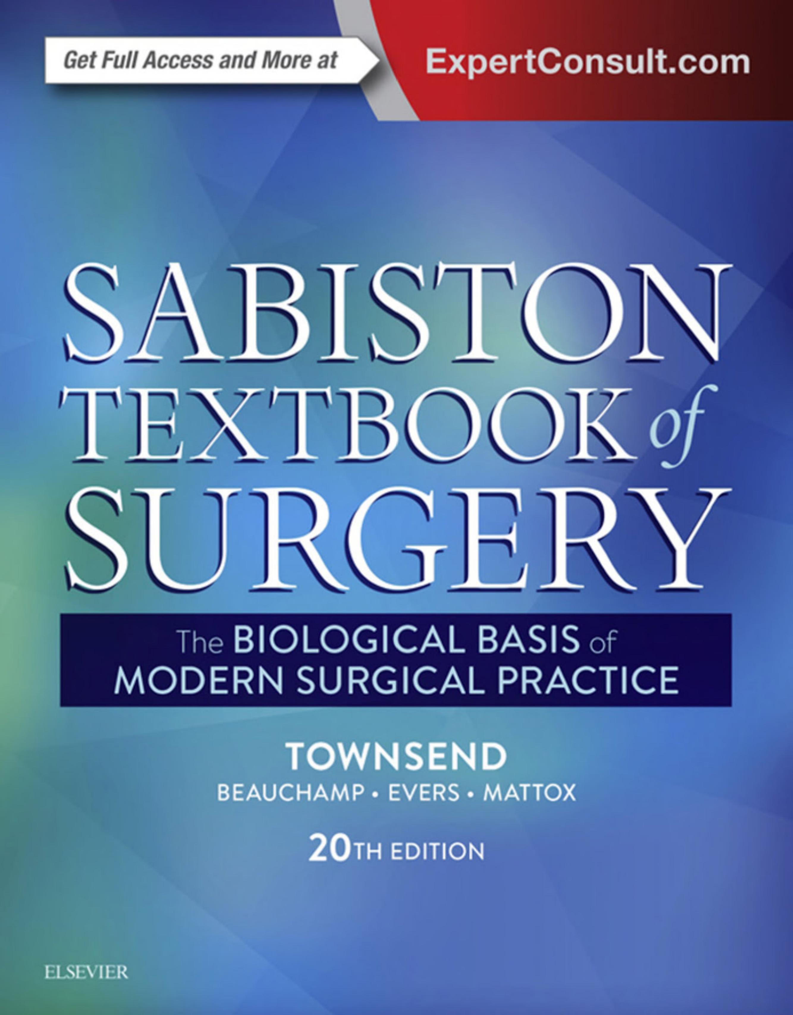 Sabiston Textbook of Surgery [Missing Pages ONLY] by Townsend C.M.; Beauchamp R.D.; Evers B.M.; Mattox K.L