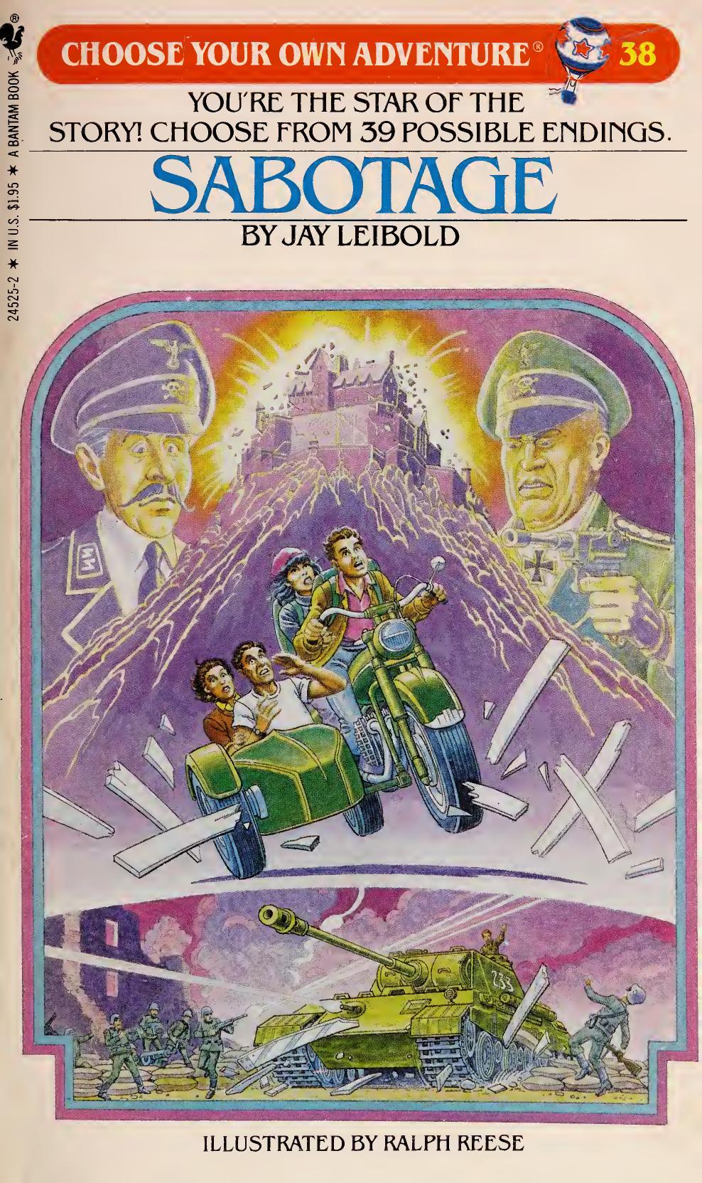 Sabotage by Leibold Jay;Reese Ralph 1949-;Edwin and Terry Murray Collection of Pulp Culture. NcD