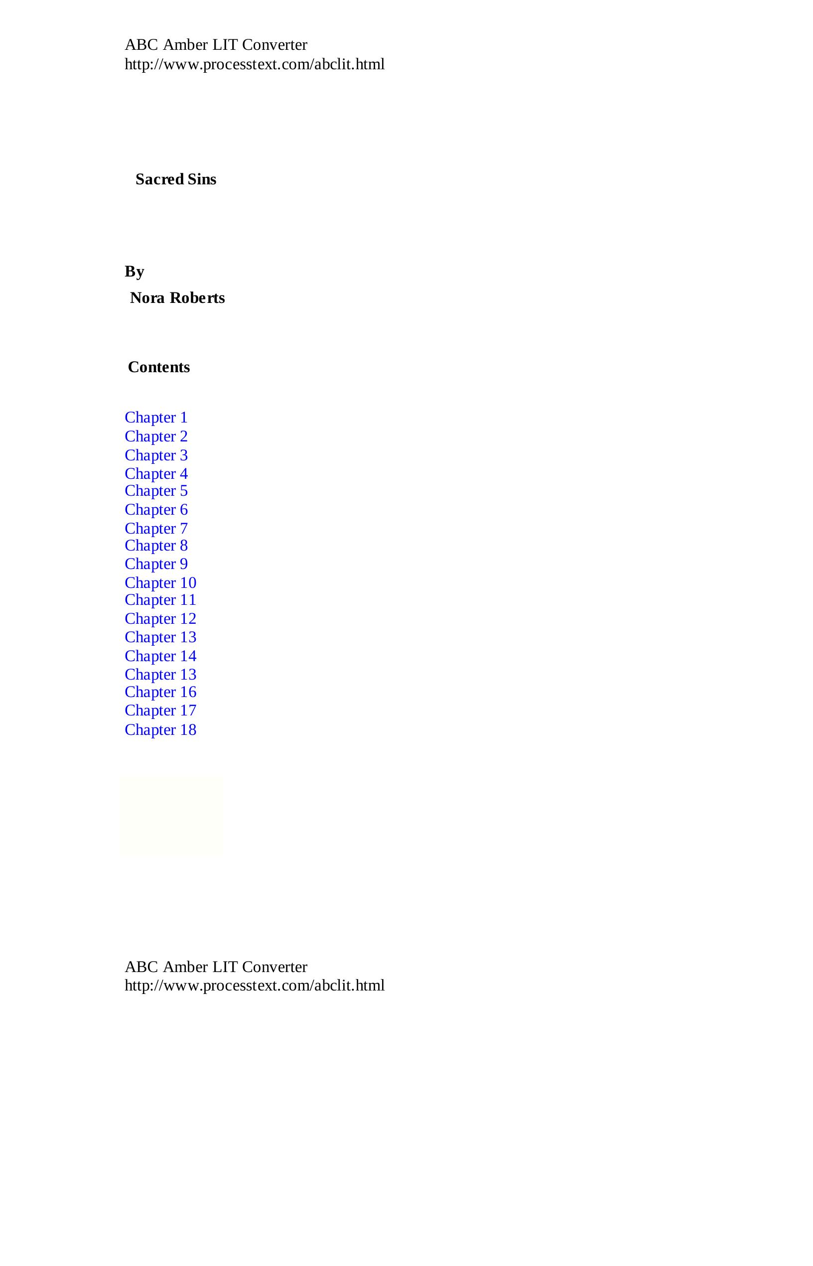 Sacred Sins-Nora Roberts(1987) by hellopdf.com Inc