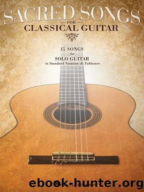 Sacred Songs for Classical Guitar (Songbook) by Hal Leonard Corp