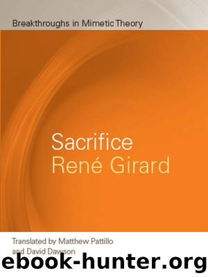 Sacrifice by René Girard