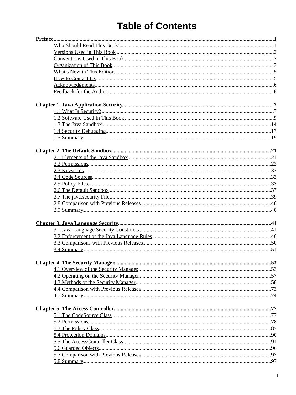 Safari | Java Security, 2nd Edition -> Preface by Java Security 2nd Edition