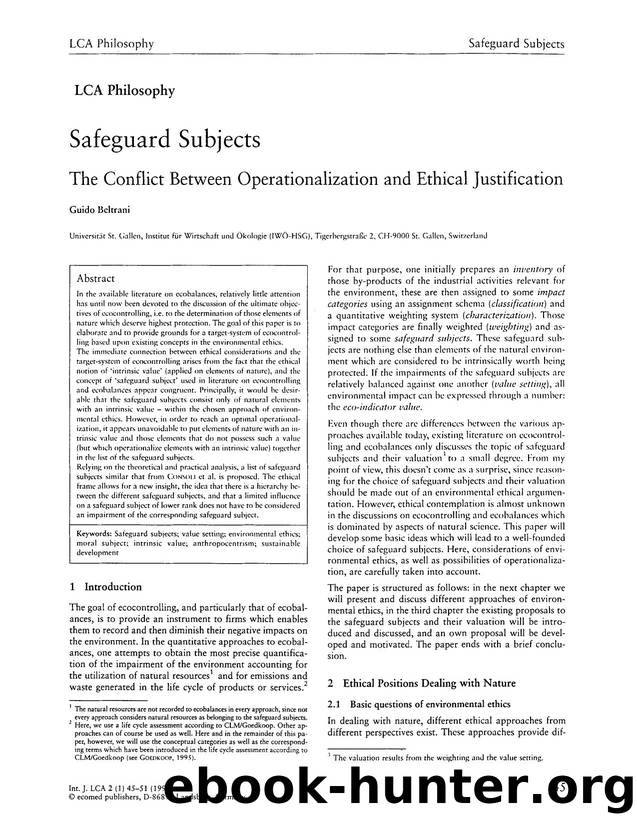 Safeguard subjects by Unknown