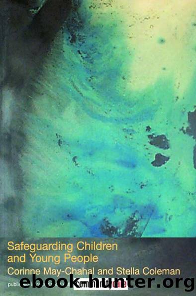 Safeguarding Children and Young People by Stella Coleman Corinne May-Chahal