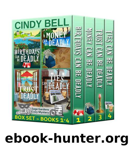Sage Gardens Cozy Mystery Series Box Set Volume 1 (Books 1 - 4) by Bell Cindy