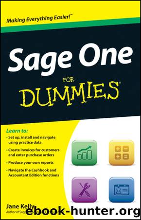Sage One For Dummies by Jane Kelly