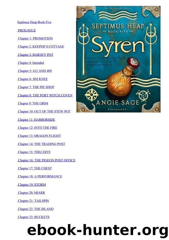 Sage, Angie - Septimus Heap Book 05 -Syren by Sage Angie
