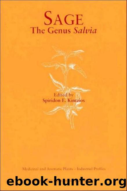 Sage: The Genus Salvia by Spiridon E. Kintzios (Editor)