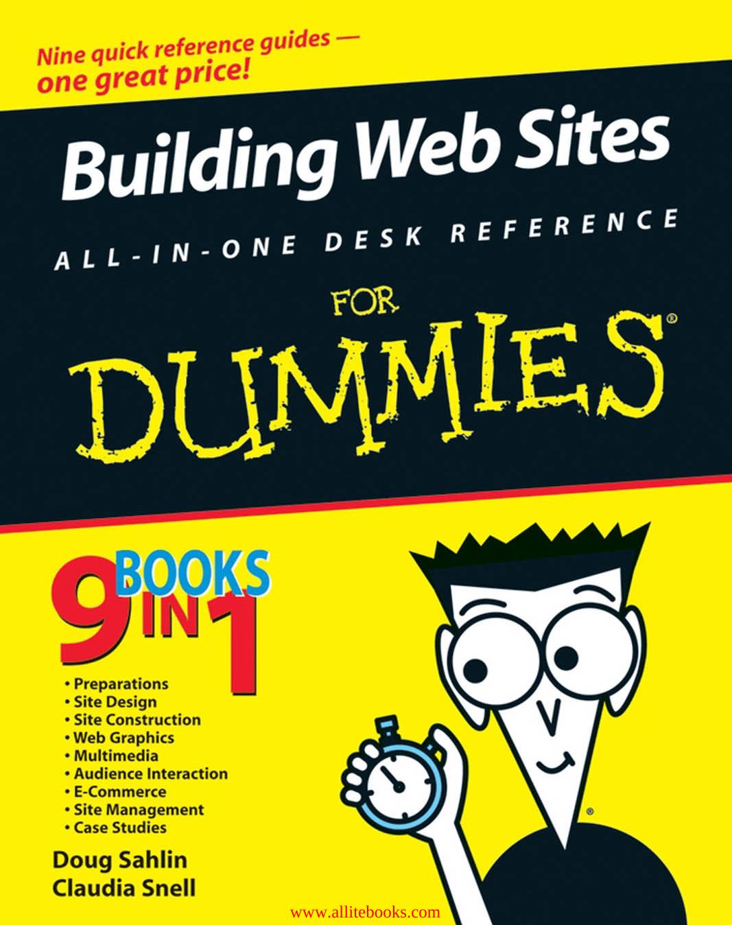 Sahlin D., Snell C. - Building Web Sites All-in-One Desk Reference For Dummies by 2007