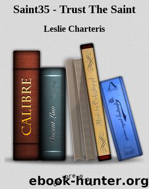 Saint35 - Trust The Saint by Leslie Charteris
