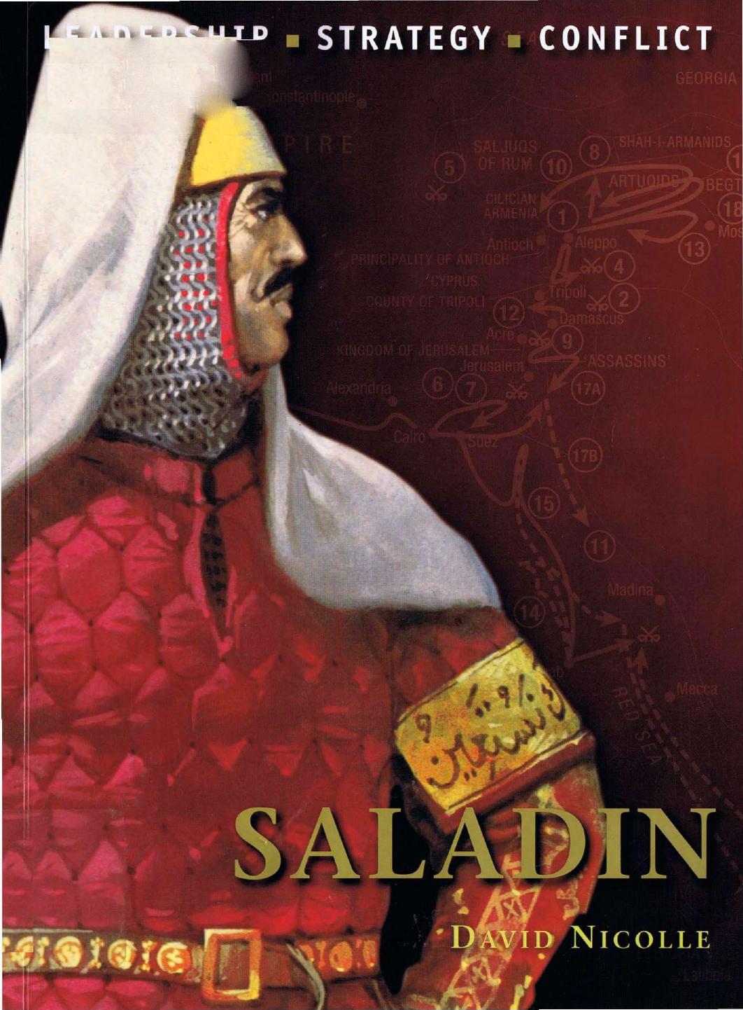 Saladin: The background, strategies, tactics and battlefield experiences of the greatest commanders of history (Command 12) by David Nicolle