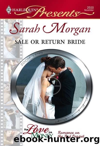 Sale or Return Bride by Sarah Morgan