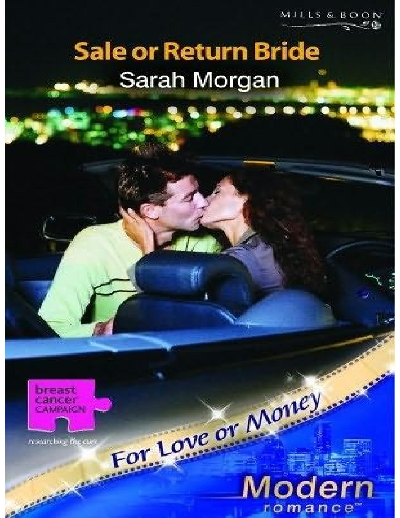 Sale or Return bride by Sarah Morgan