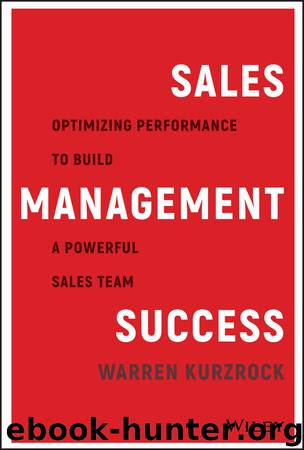Sales Management Success by Warren Kurzrock