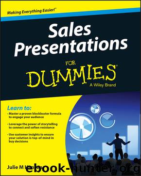 Sales Presentations for Dummies by Julie M. Hansen