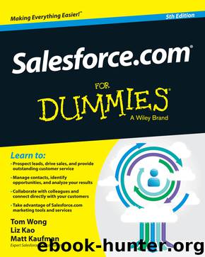 Salesforce.com For Dummies by Liz Kao & Matt Kaufman