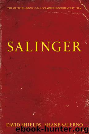 Salinger by David Shields & Shane Salerno
