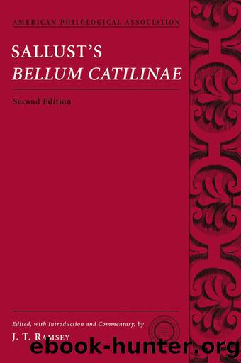 Sallust's Bellum Catilinae by J. T. Ramsey;