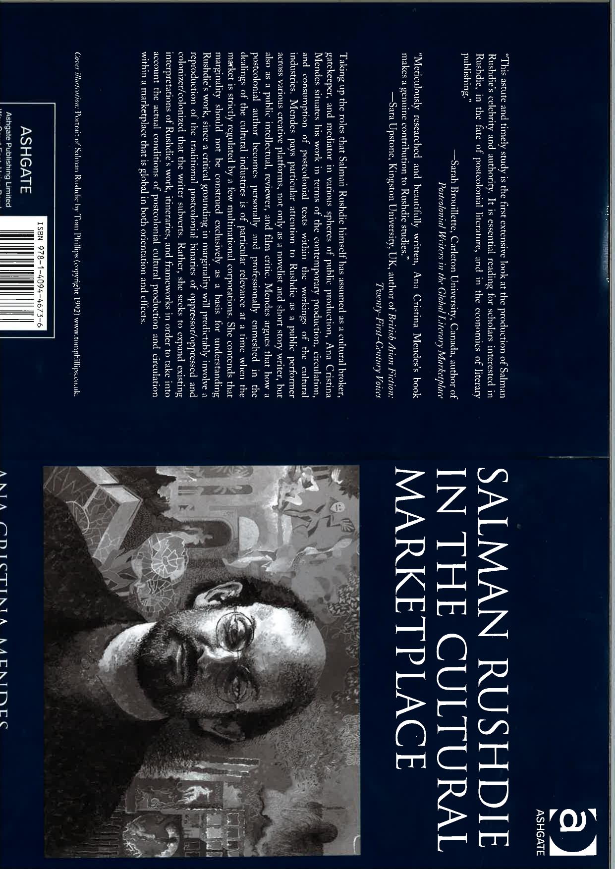 Salman Rushdie in the cultural marketplace by Ana Cristina Mendes