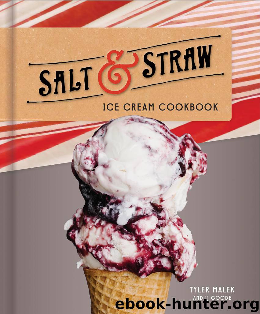 Salt & Straw Ice Cream Cookbook by Tyler Malek & JJ Goode