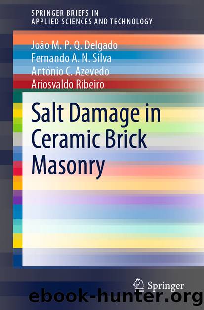 Salt Damage in Ceramic Brick Masonry by João M. P. Q. Delgado & Fernando A. N. Silva & António C. Azevedo & Ariosvaldo Ribeiro