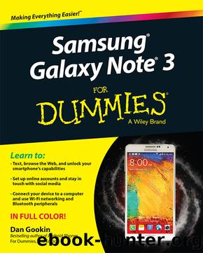 Samsung Galaxy Note 3 For Dummies by Dan Gookin