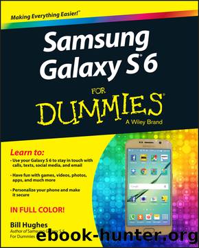 Samsung Galaxy S6 for Dummies by Bill Hughes