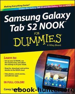 Samsung Galaxy Tab S2 NOOK For Dummies by Sandler Corey