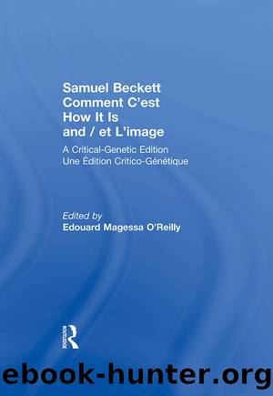 Samuel Beckett Comment C'est How It Is And  Et L'image by Samuel Beckett;Edouard Magessa O'Reilly;