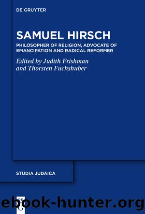 Samuel Hirsch by Judith Frishman Thorsten Werner Fuchshuber
