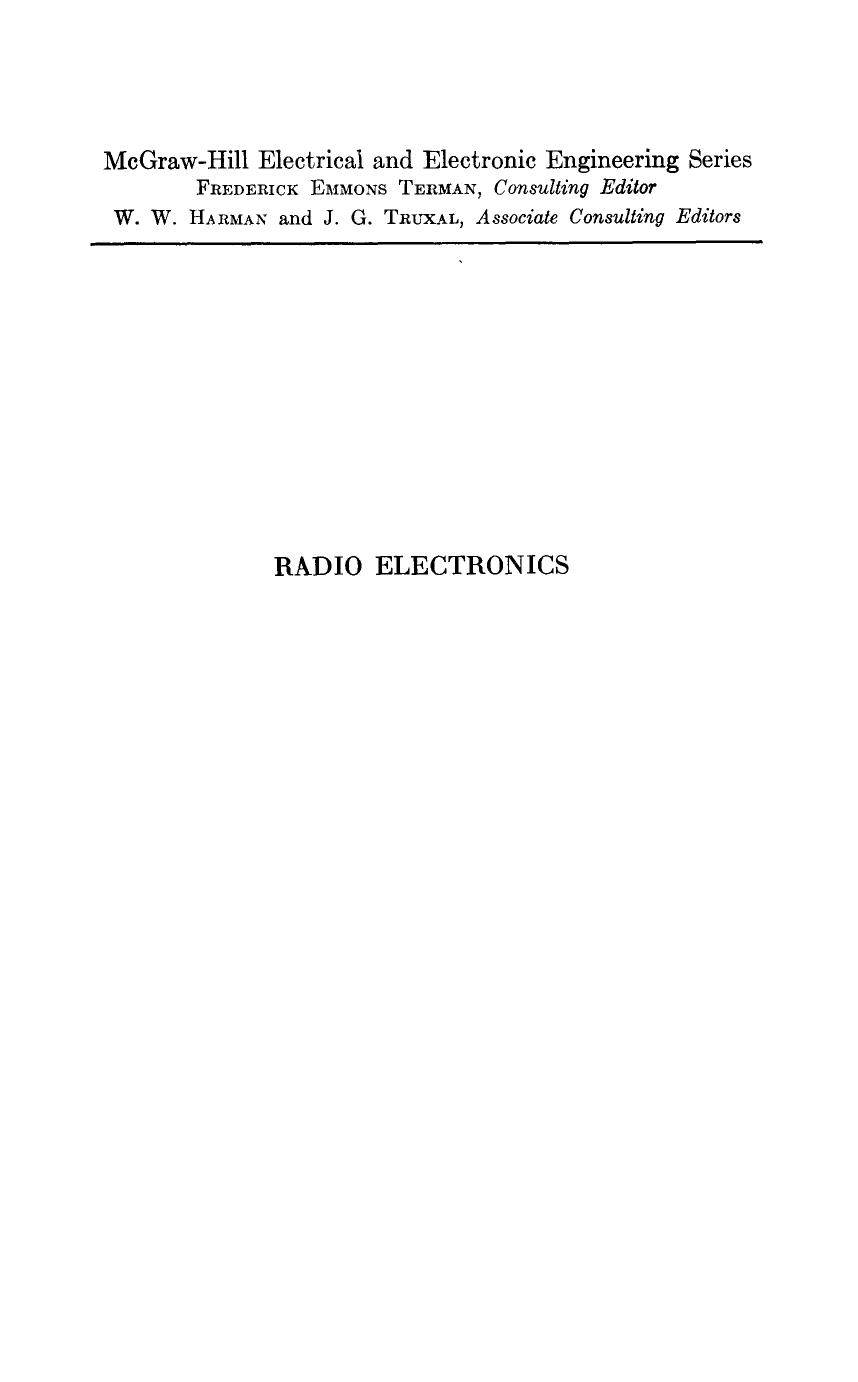 Samuel Seely (Ed.) - Radio Electronics by McGraw-Hill Electrical & Electronic Engineering Series (1956)